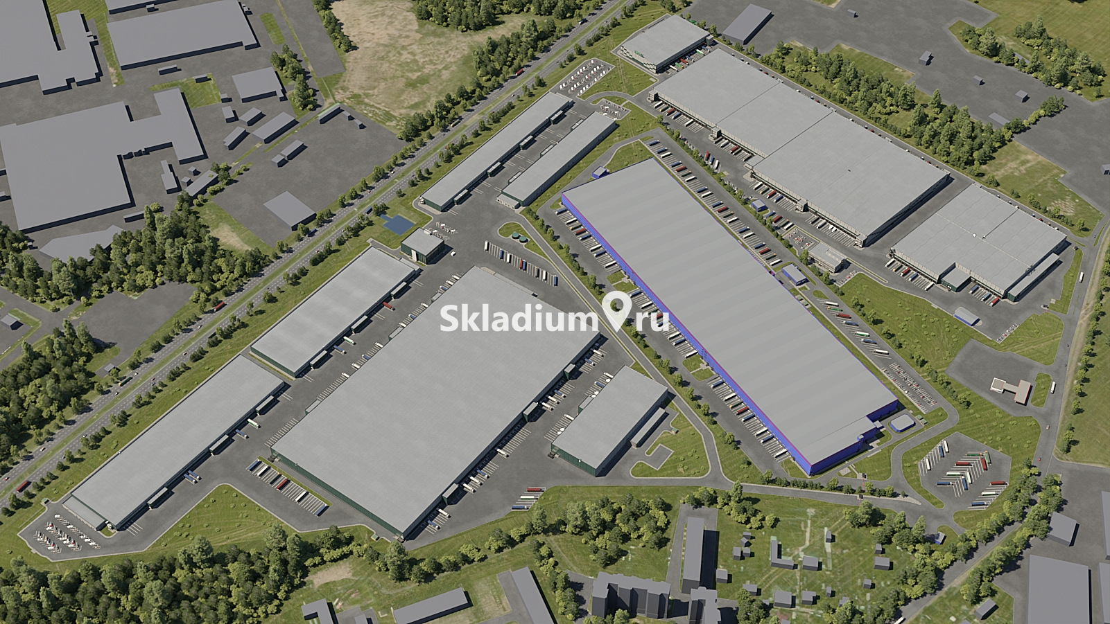 Складской комплекс Ленинградская обл, Всеволожский р-н, поселок Бугры, ул Шоссейная фото
