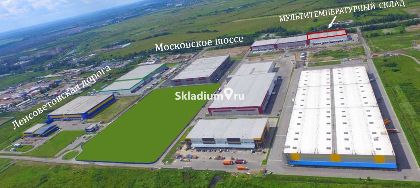 Складской комплекс Санкт-Петербург, поселок Шушары, Московское шоссе, д 177 к 2К фото